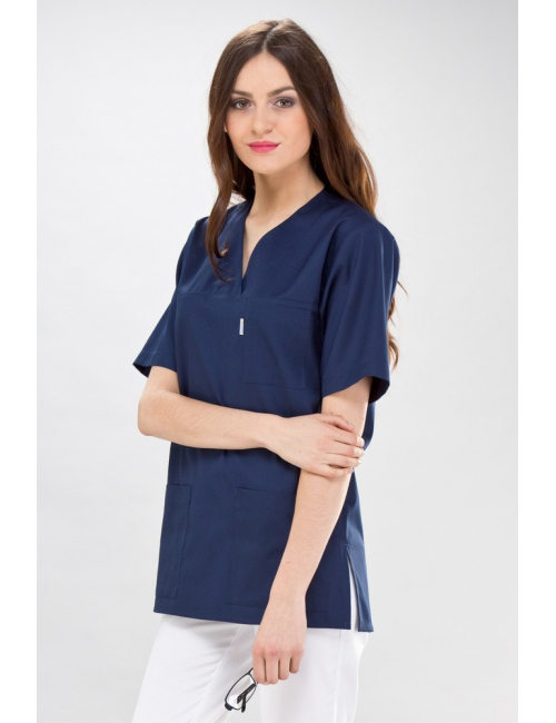 bluza medyczna damska z krótkim rękawem ANIA